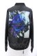 画像1: KINGLYMASK / Blue Roseワッペンブルゾン M ブラック×ブルー O-25-02-16-007-PU-JA-OW-ZT (1)