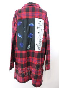 KINGLYMASK / ワッペンチェックビックチェスター M レッド O-25-02-16-011-PU-JA-OW-ZI
