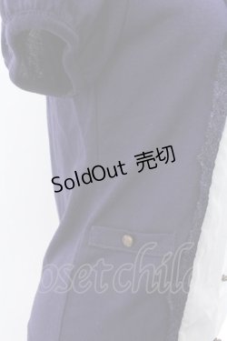 画像2: axes femme / 花モチーフ使いプルオーバー M パープル O-25-02-16-019-AX-TO-OW-OS