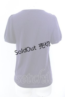 画像3: axes femme / 花モチーフ使いプルオーバー M パープル O-25-02-16-019-AX-TO-OW-OS