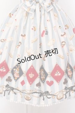 画像3: metamorphose / おかしなくにのTea Partyフロントあきジャンパースカート  サックス O-25-02-18-037-ME-OP-IG-OS