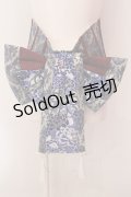 Qutie Frash / 花魁帯コルセット  ブルー O-25-02-18-052-QU-TO-YM-OS