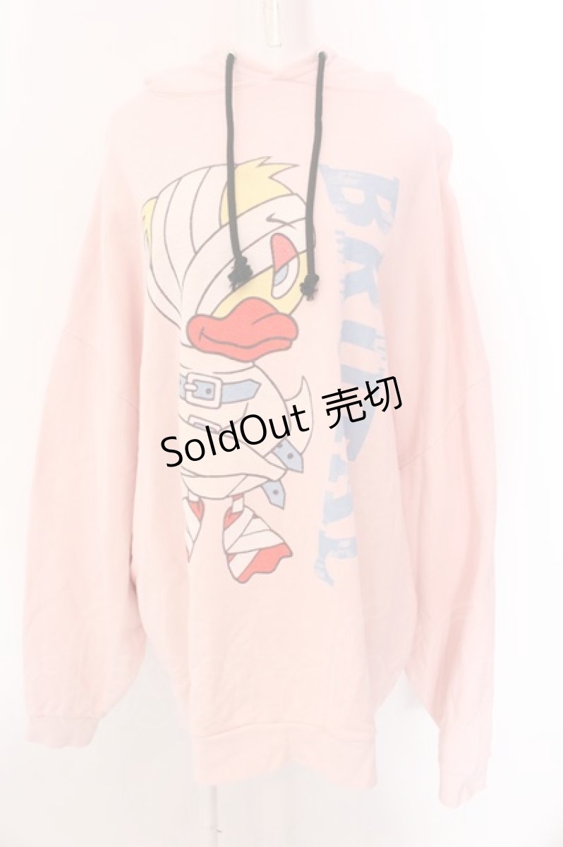 画像1: LAND by MILKBOY / DUCK HOODIE フーディ  アースピンク O-25-02-18-006-MB-TO-IG-ZY (1)