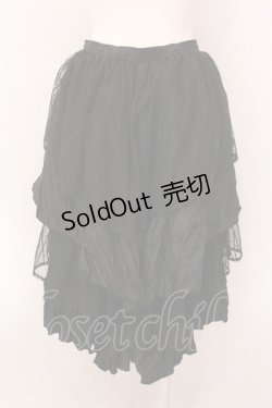 画像3: Qutie Frash / テールラップスカート  ブラック O-25-02-18-054-QU-SK-YM-OS
