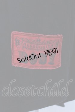 画像4: ALGONQUINS / ブリーチ風プリントロングカットソー  ブラック O-25-02-18-1010-AL-TO-IG-OS