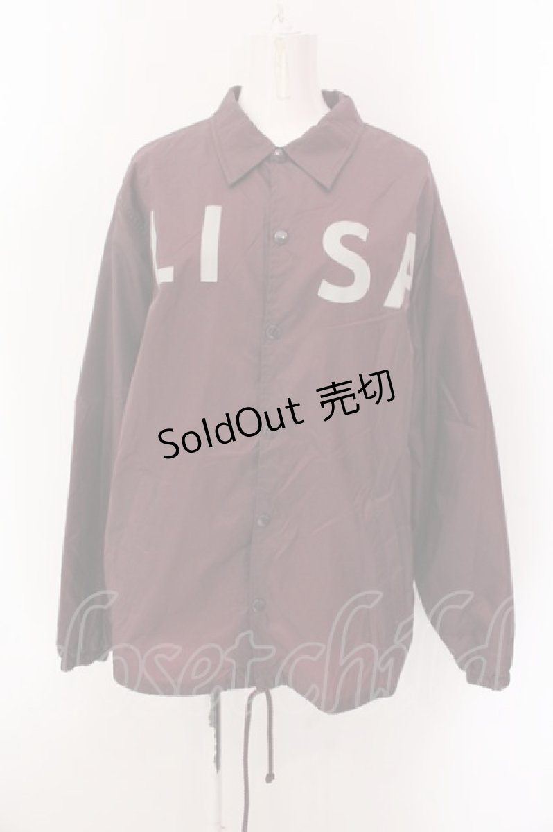 画像1: 【SALE】MILKBOY / LISAコーチジャケット  ワイン O-25-02-18-007-MB-JA-IG-ZT441 (1)