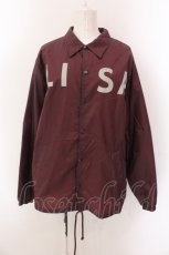 画像1: 【SALE】MILKBOY / LISAコーチジャケット  ワイン O-25-02-18-007-MB-JA-IG-ZT441 (1)
