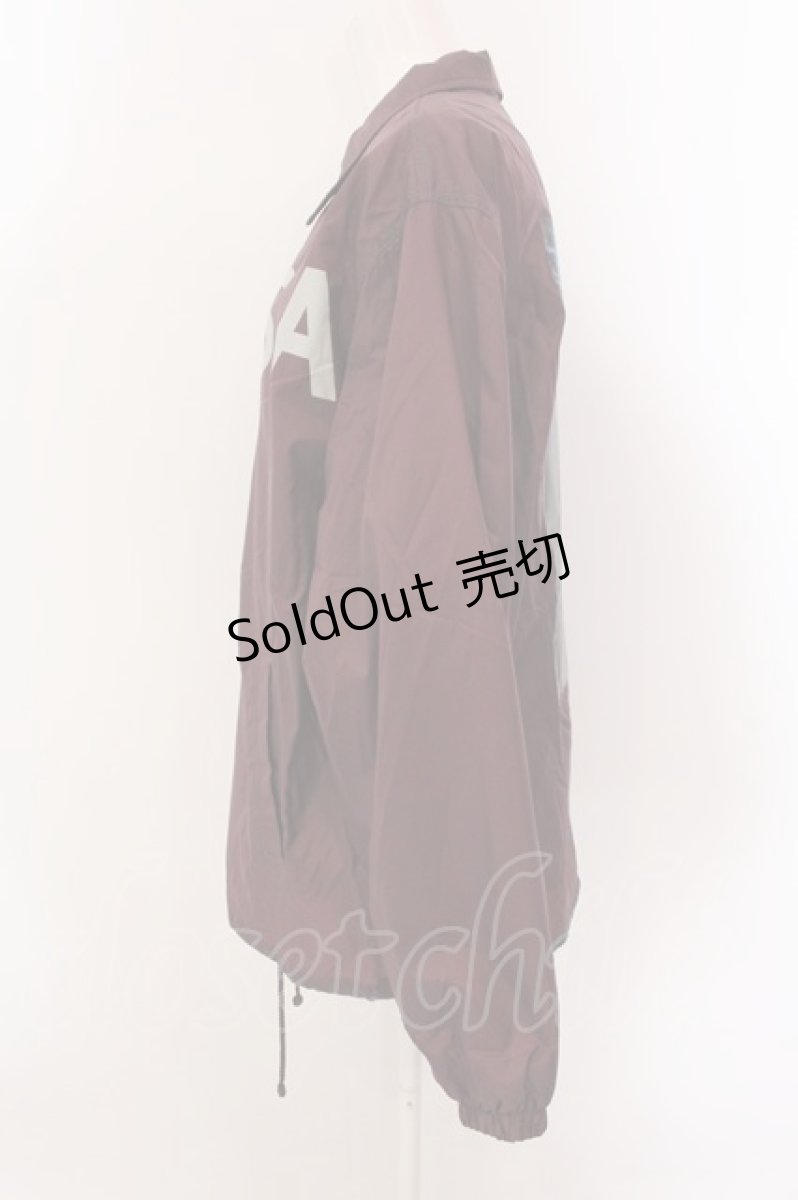 画像2: 【SALE】MILKBOY / LISAコーチジャケット  ワイン O-25-02-18-007-MB-JA-IG-ZT441 (2)