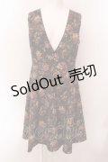 axes femme / クラシカル花柄ワンピース  ブラウン O-25-02-18-070-AX-OP-IG-OS