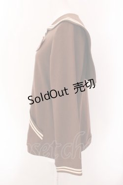 画像3: metamorphose / ブリティッシュセーラーパーカー  ブラウン O-25-02-18-072-ME-TO-IG-OS