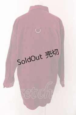 画像3: 【SALE】MILKBOY / CORDUROY SHIRTS シャツ  ワインレッド O-25-02-18-008-MB-BL-IG-ZT441