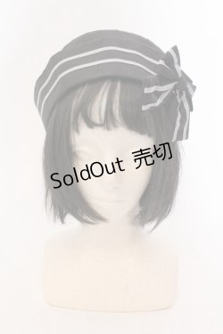 画像3: metamorphose / セーラーハット  クロ O-25-02-18-090-ME-AC-IG-OS