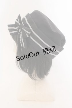 画像4: metamorphose / セーラーハット  クロ O-25-02-18-090-ME-AC-IG-OS