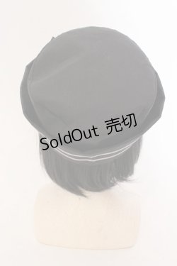 画像5: metamorphose / セーラーハット  クロ O-25-02-18-090-ME-AC-IG-OS