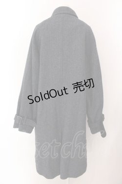 画像3: 【SALE】MILKBOY / LONG HEAVY COAT コート  ネイビー O-25-02-18-011-MB-CO-IG-ZTC013