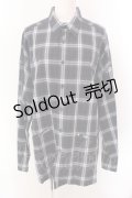 MILKBOY / BOX LONG SLEEVEシャツ  ネイビー O-25-02-18-012-MB-BL-IG-ZY