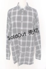 MILKBOY / BOX LONG SLEEVEシャツ  ネイビー O-25-02-18-012-MB-BL-IG-ZY