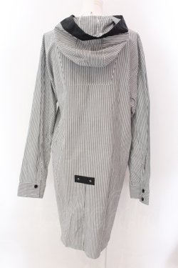 画像3: MILKBOY / LONG HOODIE シャツ  ホワイト×ブラック×グレー O-25-02-18-015-MB-BL-IG-ZY