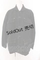 MILKBOY / ステッチデニムジャケット  ブラック O-25-02-18-022-MB-JA-IG-ZI