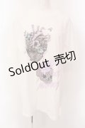 MILKBOY / HONEY TEE Tシャツ L ホワイト O-25-02-18-025-MB-TS-IG-ZI