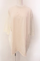 MILKBOY / RIPPER Tシャツ F アイボリー O-25-02-18-026-MB-TS-IG-ZY