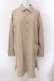 画像1: MILKBOY / WOOLY LONG SHIRTS シャツ  ベージュ O-25-02-18-029-MB-BL-IG-ZT077 (1)