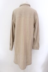 画像3: 【SALE】MILKBOY / WOOLY LONG SHIRTS シャツ  ベージュ O-25-02-18-029-MB-BL-IG-ZT077 (3)