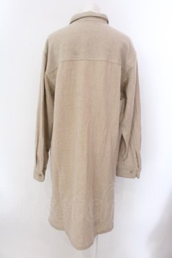 画像3: MILKBOY / WOOLY LONG SHIRTS シャツ  ベージュ O-25-02-18-029-MB-BL-IG-ZT077