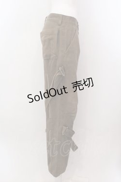 画像2: MILKBOY / ボンテージパンツ  カーキブラウン O-25-02-18-030-MB-PA-IG-ZY