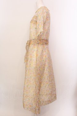 画像3: Jane Marple / シアーBetsy dayドレス M イエロー O-25-02-19-028-JM-OP-YM-ZS