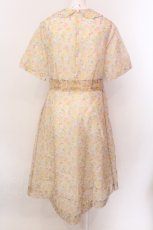 画像4: Jane Marple / シアーBetsy dayドレス M イエロー O-25-02-19-028-JM-OP-YM-ZS (4)