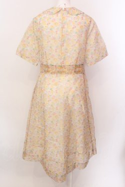 画像4: Jane Marple / シアーBetsy dayドレス M イエロー O-25-02-19-028-JM-OP-YM-ZS