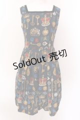 Jane Marple / Coronation Ceremonyスクエアドレス M グリーン O-25-02-19-030-JM-OP-IG-ZT236