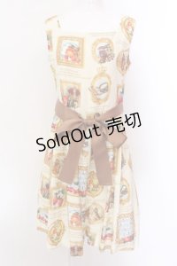 Jane Marple / Anniversaryフレームのスクエアドレス M アイボリー O-25-02-19-033-JM-OP-OW-ZI