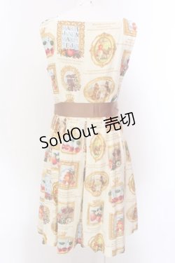 画像4: Jane Marple / Anniversaryフレームのスクエアドレス M アイボリー O-25-02-19-033-JM-OP-OW-ZI