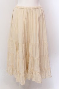 Jane Marple / Vintageツイル ティアードスカート M キナリ O-25-02-19-040-JM-SK-OW-OS