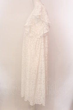 画像3: Jane Marple Dans Le Salon / ラッフルスリーブワンピース M シロ O-25-02-19-005-JM-OP-IG-ZS