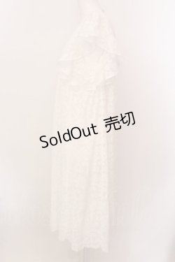 画像3: Jane Marple Dans Le Salon / ラッフルスリーブワンピース M シロ O-25-02-19-005-JM-OP-IG-ZS