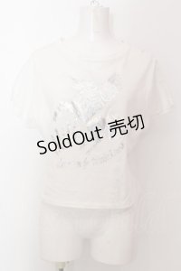 MILK / ユニコーンpt Tシャツ  シロ O-25-02-19-1037-ML-TS-IG-OS