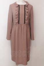 画像1: 【SALE】MILK / LADY DRESS  ピンク×クロ O-25-02-19-1041-ML-OP-IG-ZT383 (1)