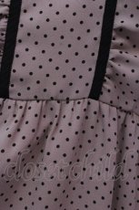 画像2: 【SALE】MILK / LADY DRESS  ピンク×クロ O-25-02-19-1041-ML-OP-IG-ZT383 (2)