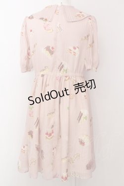 画像4: MILK / プティフールワンピース  ピンクホイップ O-25-02-19-1042-ML-OP-IG-OS