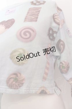 画像2: MILK / COOKIE GIRLトップス  サックスベース O-25-02-19-1048-ML-TO-OW-OS