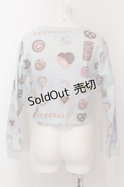 画像4: MILK / COOKIE GIRLトップス  サックスベース O-25-02-19-1048-ML-TO-OW-OS