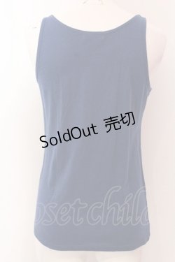 画像3: axes femme / スパンコール配色タンクトップ M ブルー O-25-02-19-1057-AX-TO-IG-OS