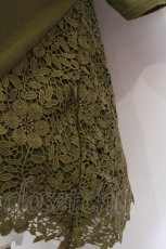 画像3: 【SALE】axes femme / ボタニカルガーデンTシャツ F グリーン O-25-02-19-1059-AX-TO-IG-ZT050 (3)