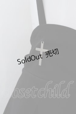 画像2: MA*RS / クロスバックリボンスカート  クロ O-25-02-19-1006-EL-SK-IG-ZT089