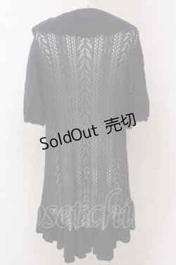 画像3: axes femme NOSTALGIE / 透かしラッフルカーディガン F ネイビー O-25-02-19-1063-AX-OP-OW-OS