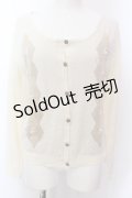 axes femme / アーガイルJQカーディガン M 生成り O-25-02-19-1069-AX-TO-SZ-OS