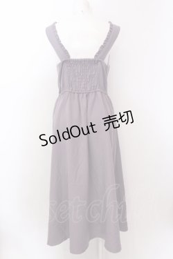 画像3: axes femme / レース切替刺繍ジャンスカ M ラベンダー O-25-02-19-1096-AX-OP-IG-OS